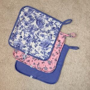 Posh Peanut Briar 3-piece Washcloth Set